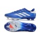 Botas adidas Copa Pure 2 + Elite FG Lucid Azul Blanco Solar Rojo