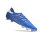 Botas adidas Copa Pure 2 + Elite FG Lucid Azul Blanco Solar Rojo