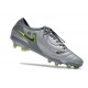 Botas de fútbol Nike Tiempo Legend 10 Elite FG Gris Negro Verde