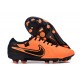 Botas de fútbol Nike Tiempo Legend 10 Elite FG Naranja Negro