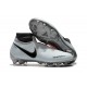 Nike Zapatillas Phantom Vision Elite Dynamic Fit FG Gris Rojo