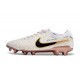 Botas de fútbol Nike Tiempo Legend 10 Elite FG Blanco Oro Negro