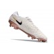 Botas de fútbol Nike Tiempo Legend 10 Elite FG Blanco Oro Negro