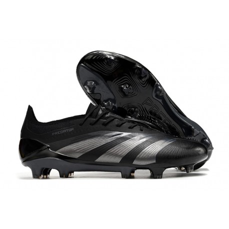 Adidas Predator Elite L FG Negro Carbón