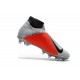 Nike Zapatillas Phantom Vision Elite Dynamic Fit FG Gris Rojo