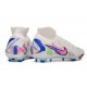 Botas Nike Phantom Luna II Elite FG Blanco Rosa Azul