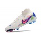 Botas Nike Phantom Luna II Elite FG Blanco Rosa Azul