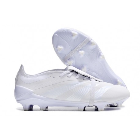 Botas adidas Predator Elite FT FG Blanco Plateado Met