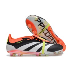 Botas adidas Predator Elite FT FG Negro Blanco Rojo