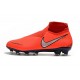 Nike Zapatillas Phantom Vision Elite Dynamic Fit FG Rojo Plata