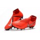Nike Zapatillas Phantom Vision Elite Dynamic Fit FG Rojo Plata