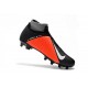 Botas de Fútbol Nike Phantom Vision Elite DF FG Negro Rojo Plata