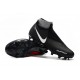 Botas de Fútbol Nike Phantom Vision Elite DF FG Negro Rojo Plata