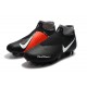 Botas de Fútbol Nike Phantom Vision Elite DF FG Negro Rojo Plata