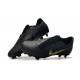 Zapatillas de Fútbol Nike Phantom VNM Elite FG Negro Oro Metalizado
