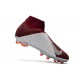 Botas de Fútbol Nike Phantom Vision Elite DF FG Rojo Plata