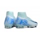 Nike Air Zoom Mercurial Superfly X Elite FG Blanco Azul