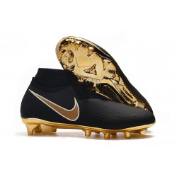 Nike Zapatillas Phantom Vision Elite Dynamic Fit FG Negro Oro