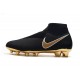 Nike Zapatillas Phantom Vision Elite Dynamic Fit FG Negro Oro