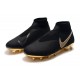 Nike Zapatillas Phantom Vision Elite Dynamic Fit FG Negro Oro