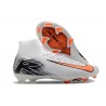Nike Air Zoom Mercurial Superfly X Elite FG Blanco Naranja Negro