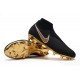 Nike Zapatillas Phantom Vision Elite Dynamic Fit FG Negro Oro