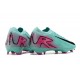 Bota de Fútbol Nike Mercurial Vapor 16 Elite FG Cian Negro Rosa